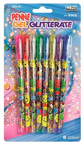 Cf8 Penne Inch. Glitter Prof. 8 Col