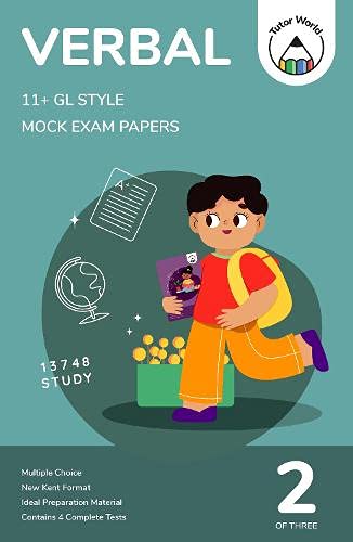 11+ Verbal Mock Exam Papers Set 2