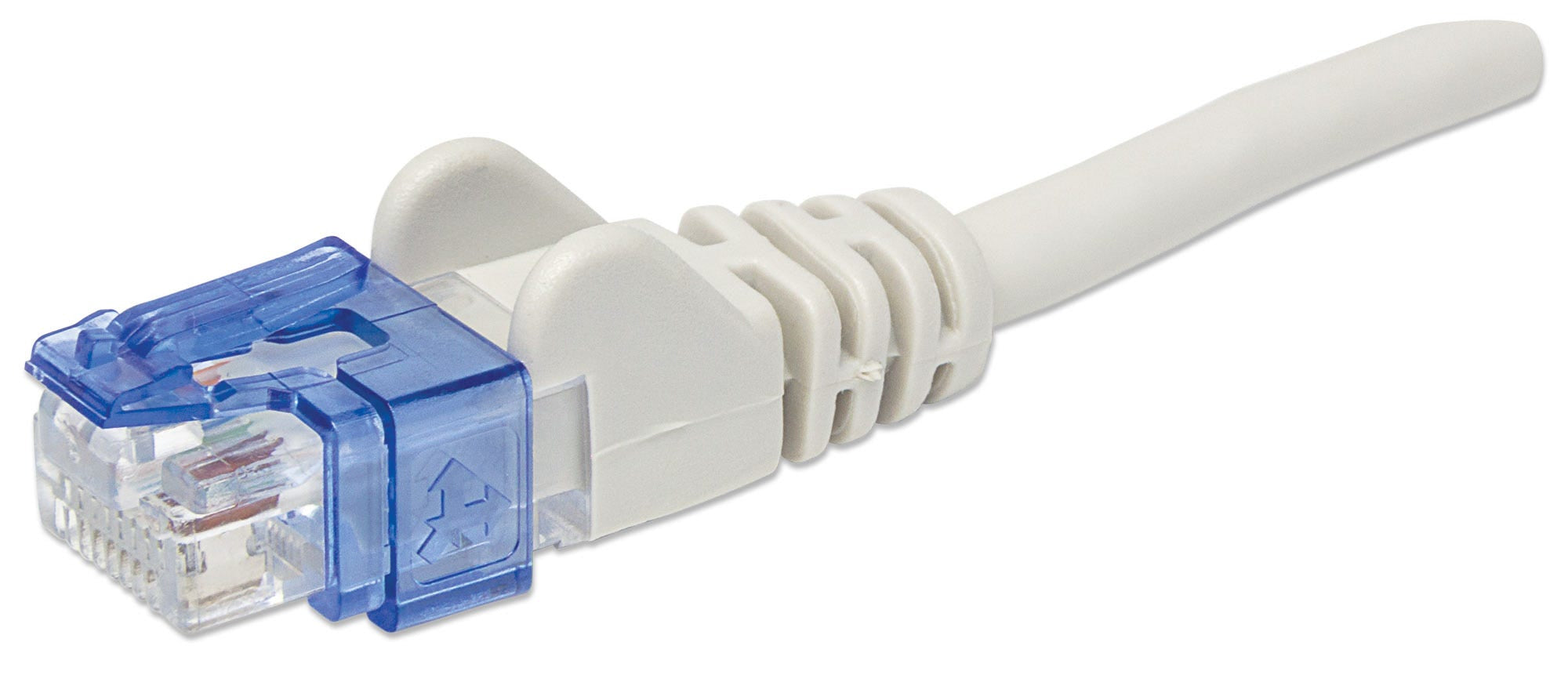 Intellinet RJ45 Repair Clip, For RJ45 modular plug, Transparent Blue, 50 pack