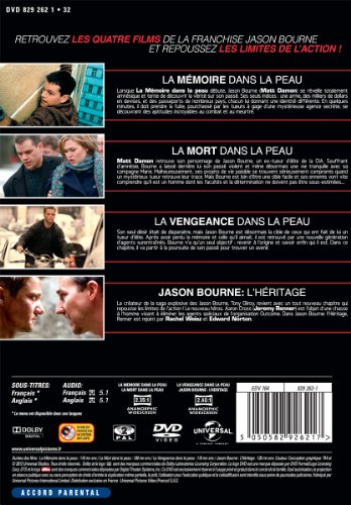 Jason Bourne L'Intégrale