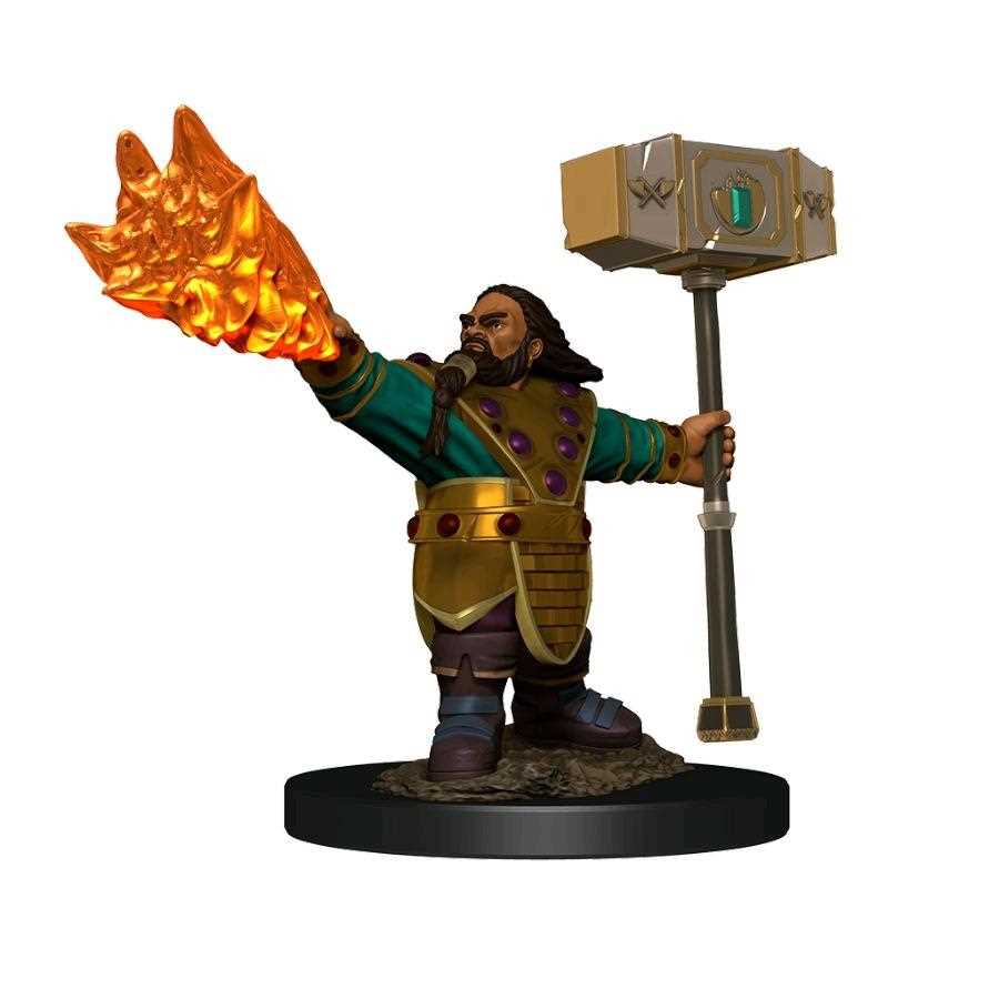 D&D Icons of the Realms Premium Figures: Dwarf Cleric Male