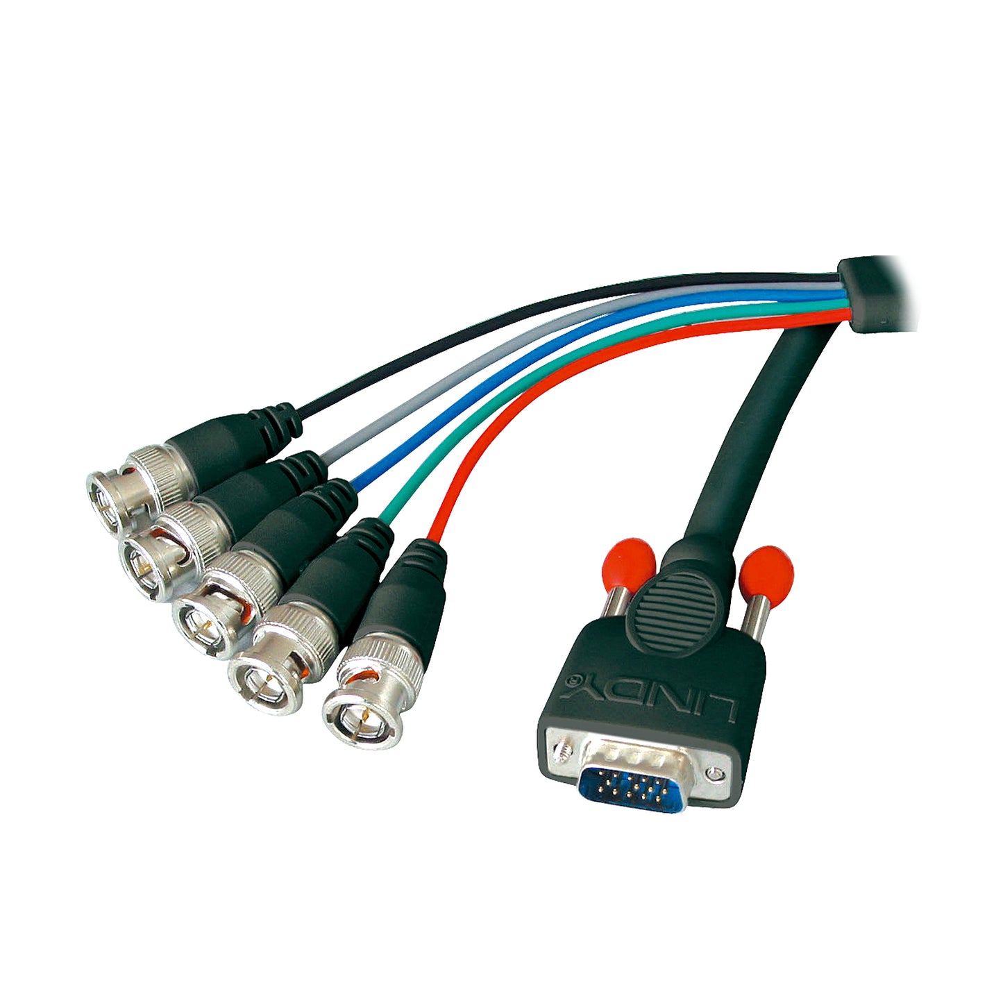 Cavo Vga Da Hd 15 M A 5 Bnc M