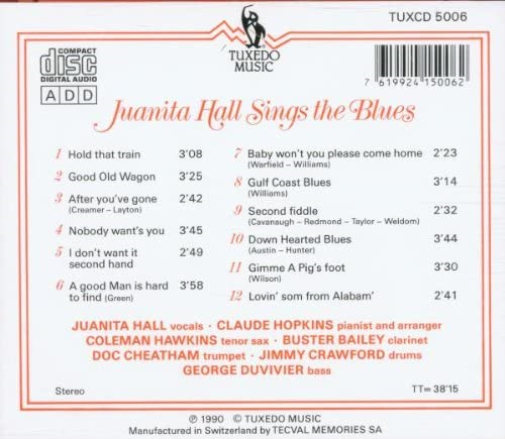 Juanita Hall Sings The Blues