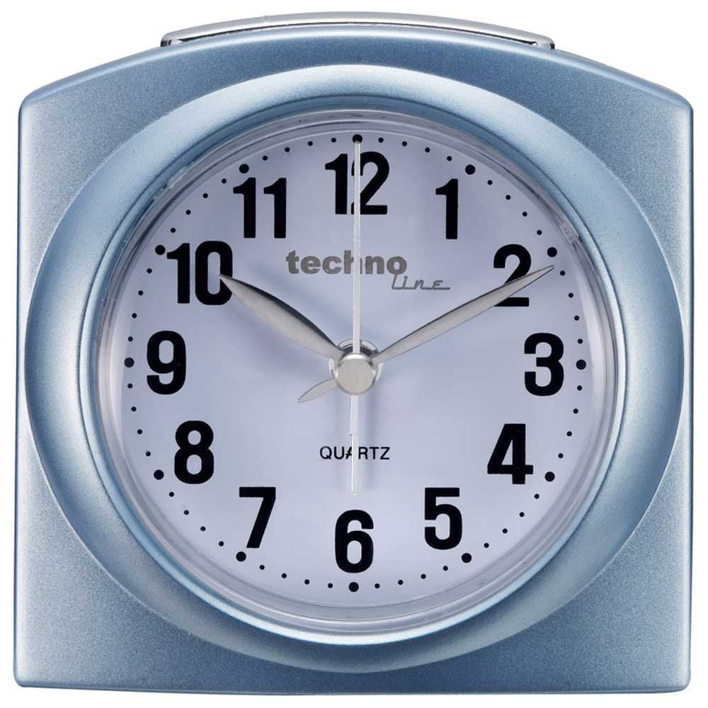 Quarzwecker Analog, Blau