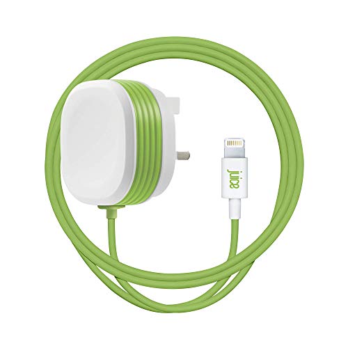 Mains Uk To Lightning 20W Charger Green