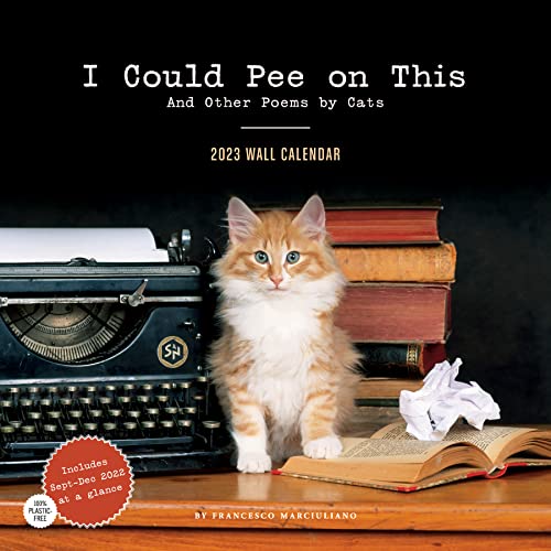 2023 Wall Cal: I Could Pee On This
