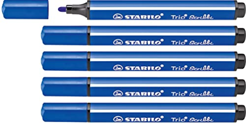 Cf5 Stabilo Trio Scribbi Oltremare