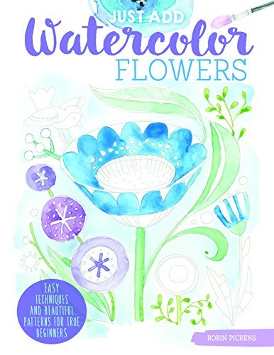 Just Add Watercolor Flowers