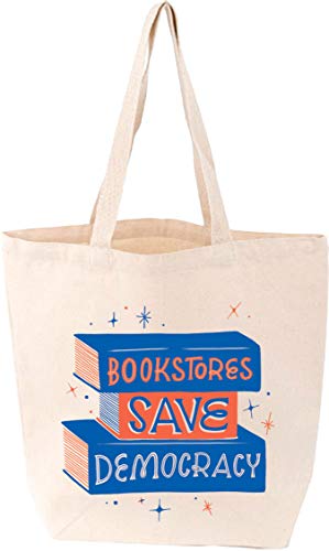 BOOKSTORES SAVE DEMOCRACY! TOTE