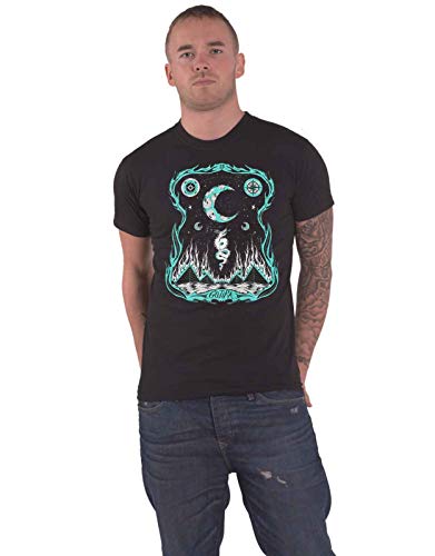 GOJIRA - DRAGONS DWELL (ORGANIC TS) BLACK T-Shirt X-Large - DRAGONS DWELL (ORGANIC TS)
