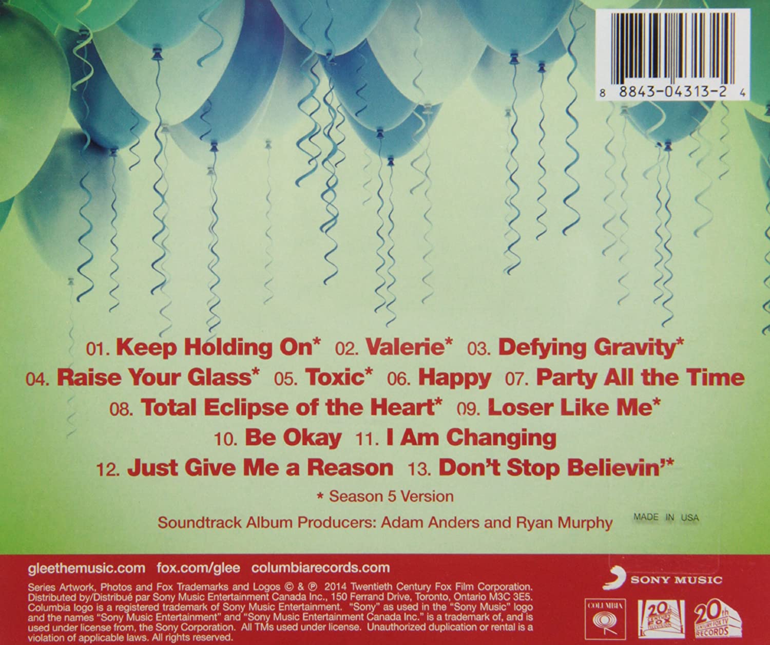 Glee: The Music Presents The B