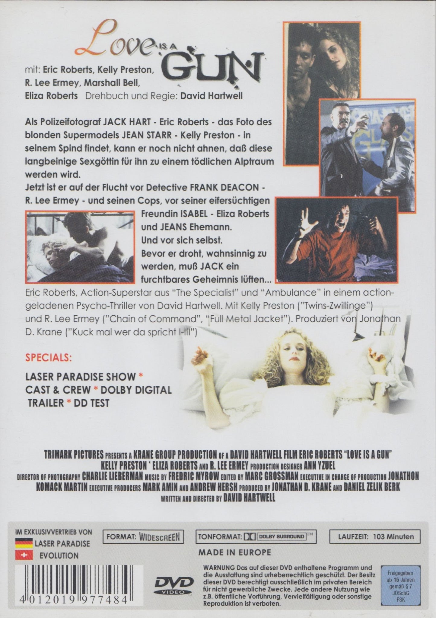 Love Is A Gun - (GERMAN IMPORT)