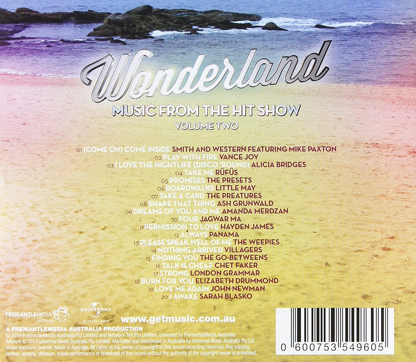 Wonderland: Music From The Hit Show Volume 2