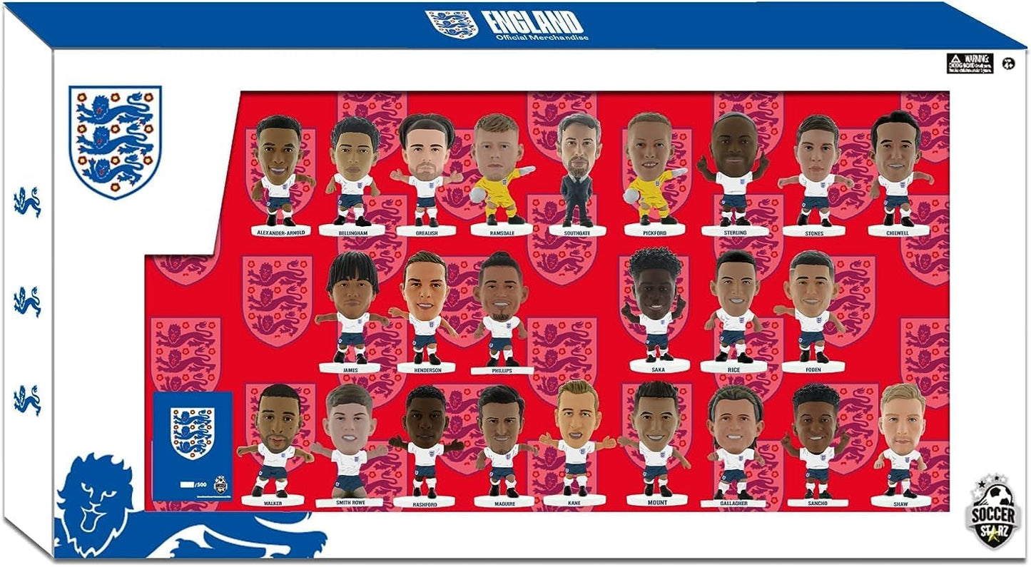 SoccerStarz - England Team Pack 24 figure (2022 Version)