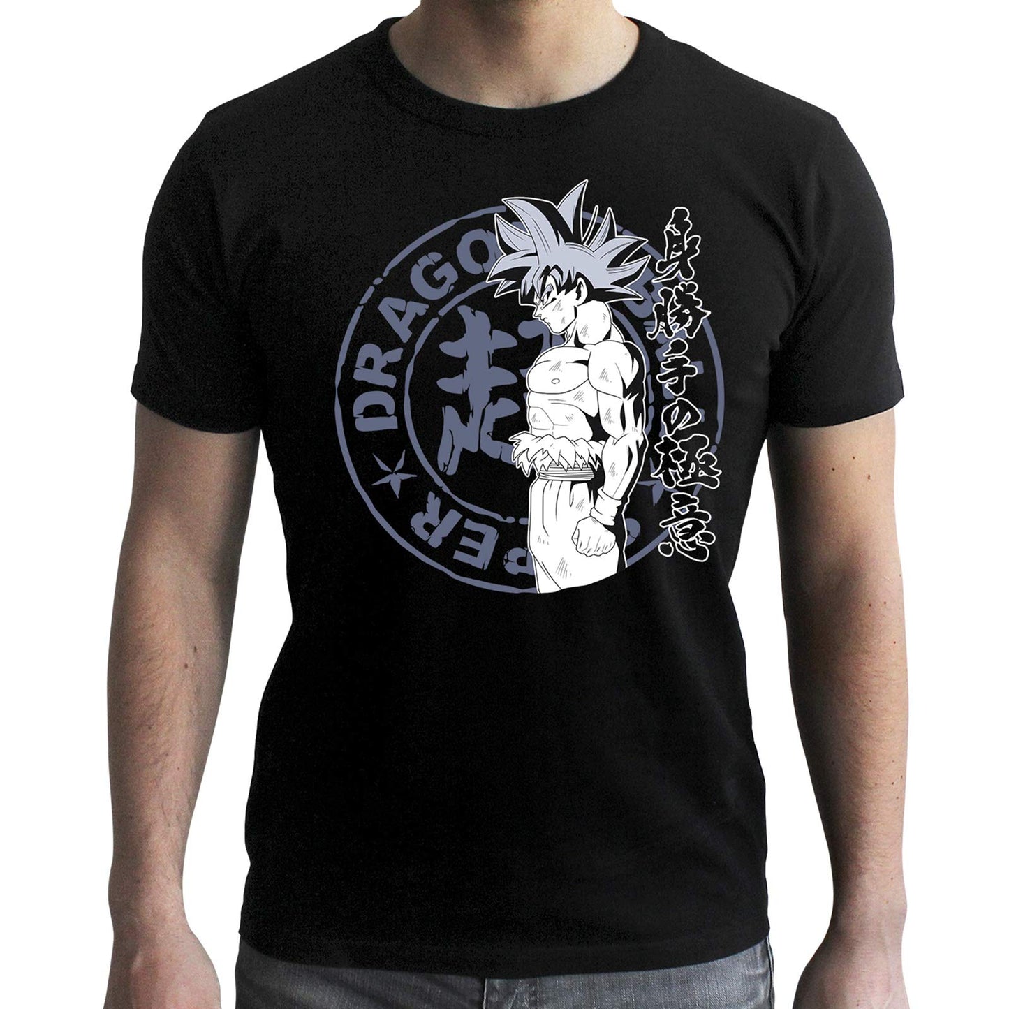ABYstyle - Dragon Ball Super - T-Shirt - Goku UI - Black - Men (M)