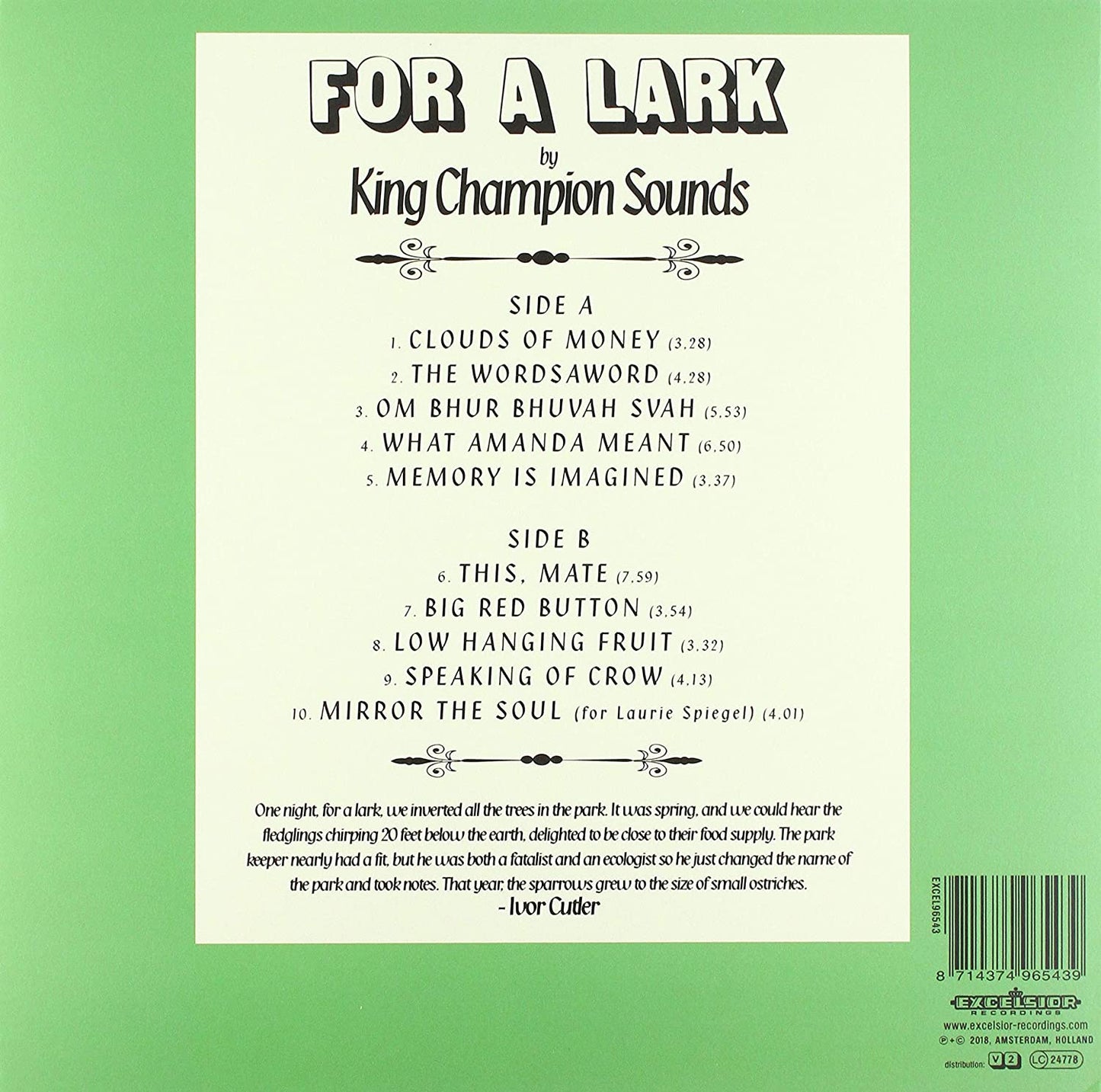 For A Lark
