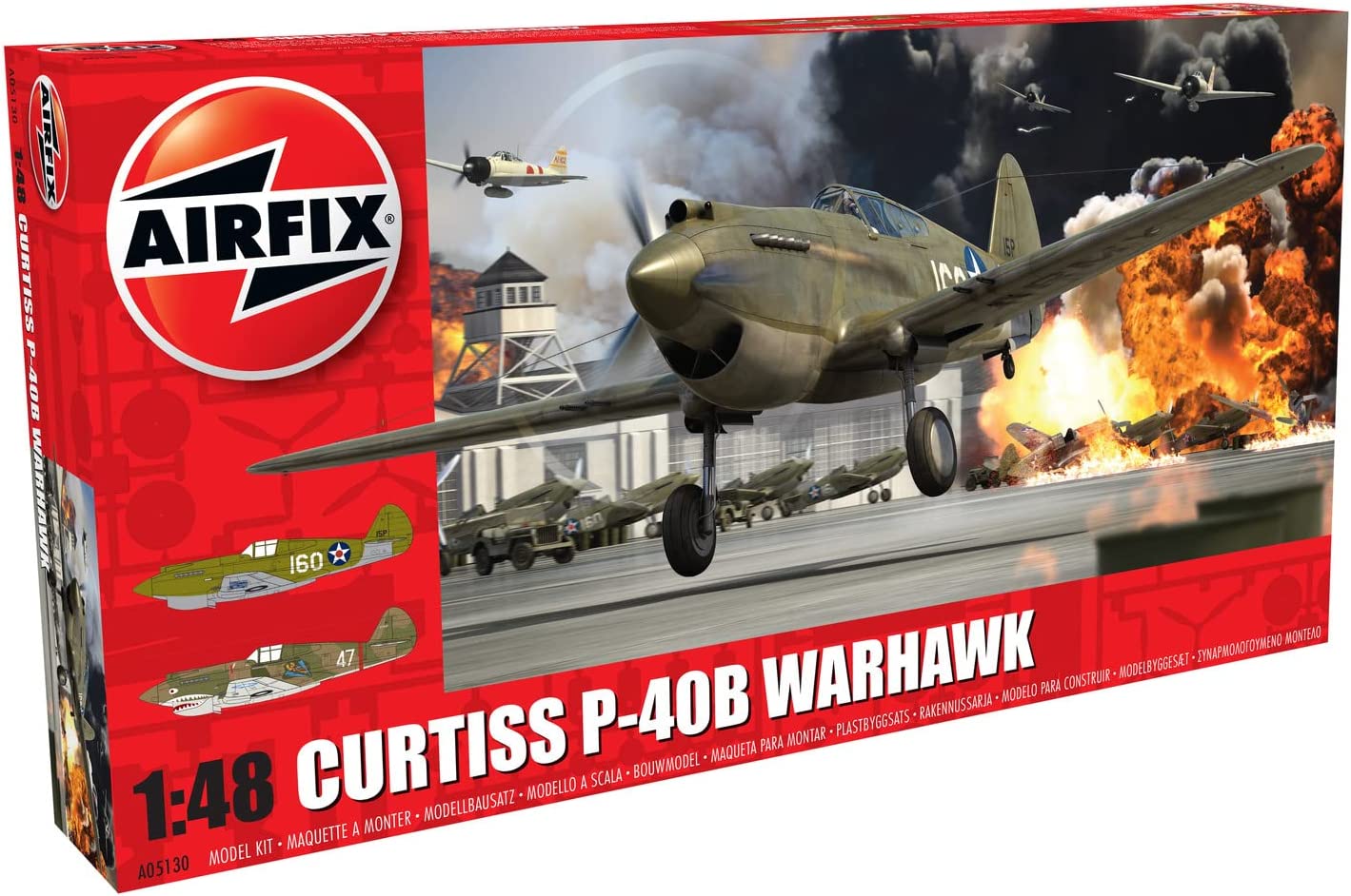Airfix Curtiss P-40B Warhawk 1:48 Model