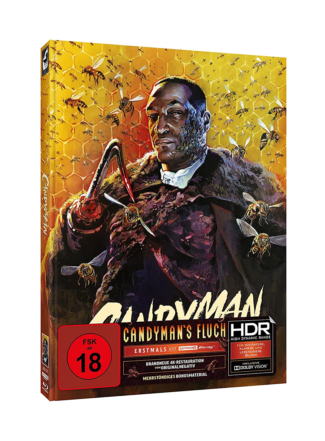 Candyman - Limitiertes Mediabook Cover A - Timo Wuerz Artwork (4K Ultra HD)