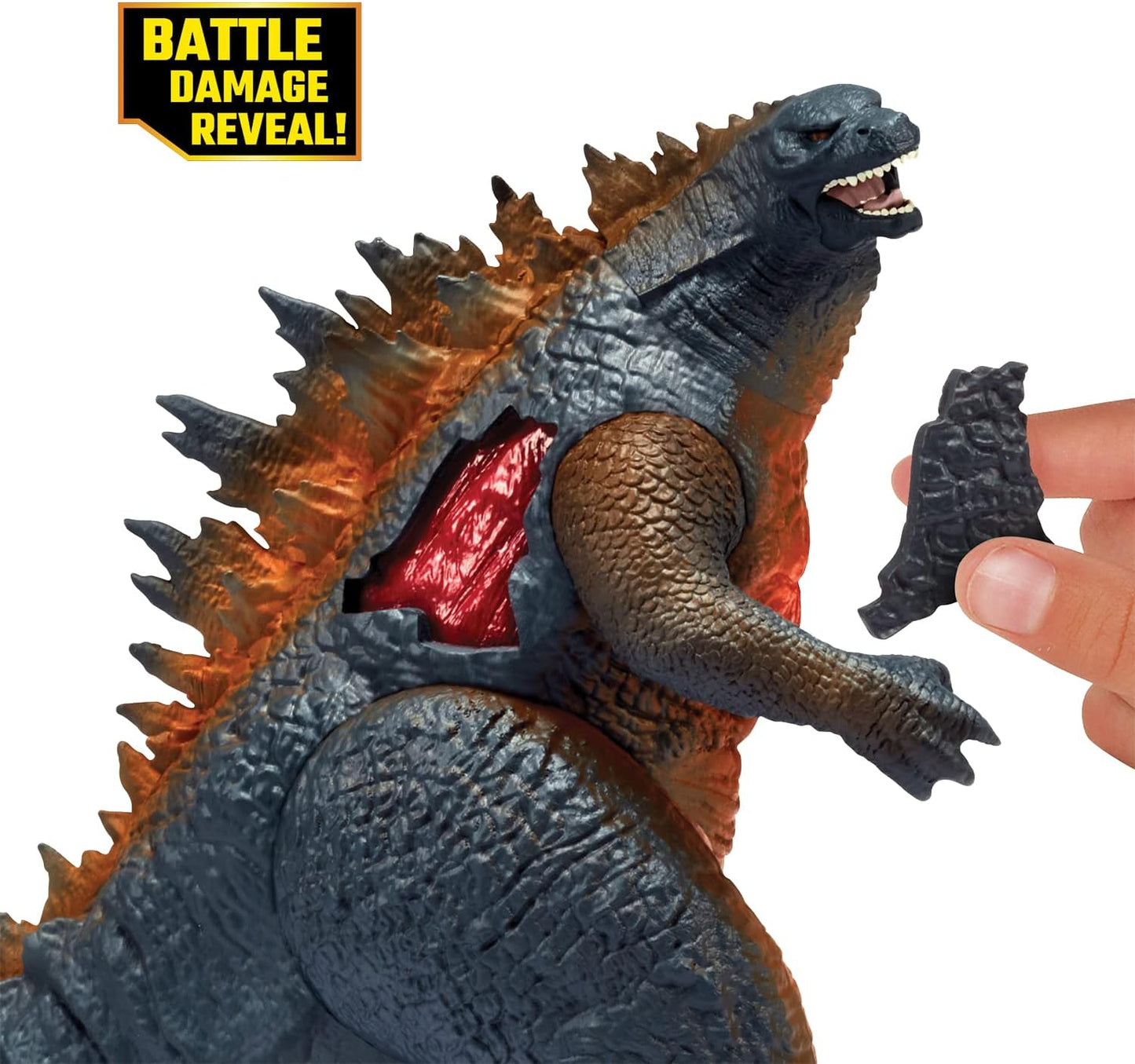 MonsterVerse MN100000 6" City of Destruction Godzilla (2014) with Tank, Single, Multi Colour