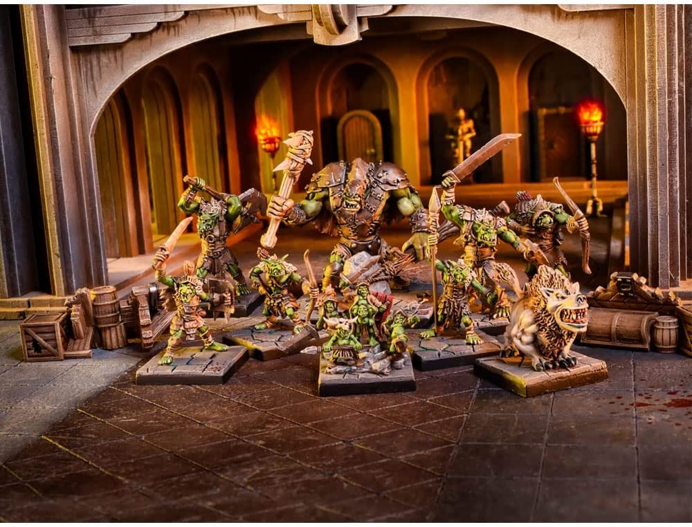 Mantic Entertainment Terrain Crate Dungeon Adventures: Green Rage