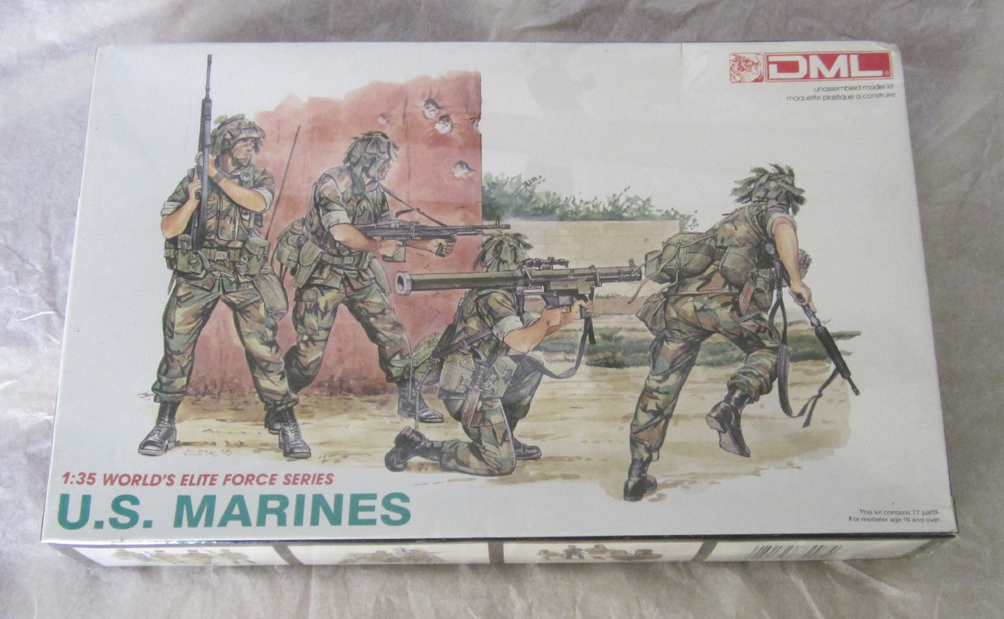 DML 1:35 U.S. Marines Figure Model Kit #3007