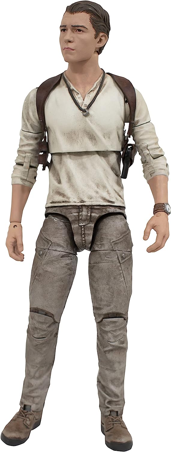 DIAMOND SELECT TOYS Uncharted: Nathan Drake Acton Figure,Multicolor 7 inch (Pack of 1)