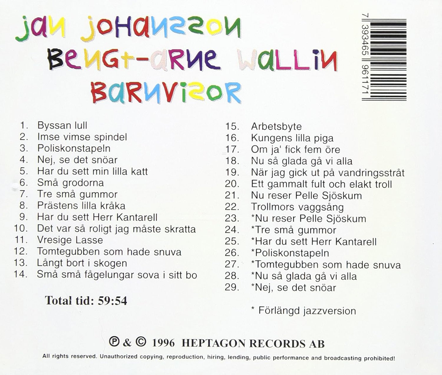 Barnvisor