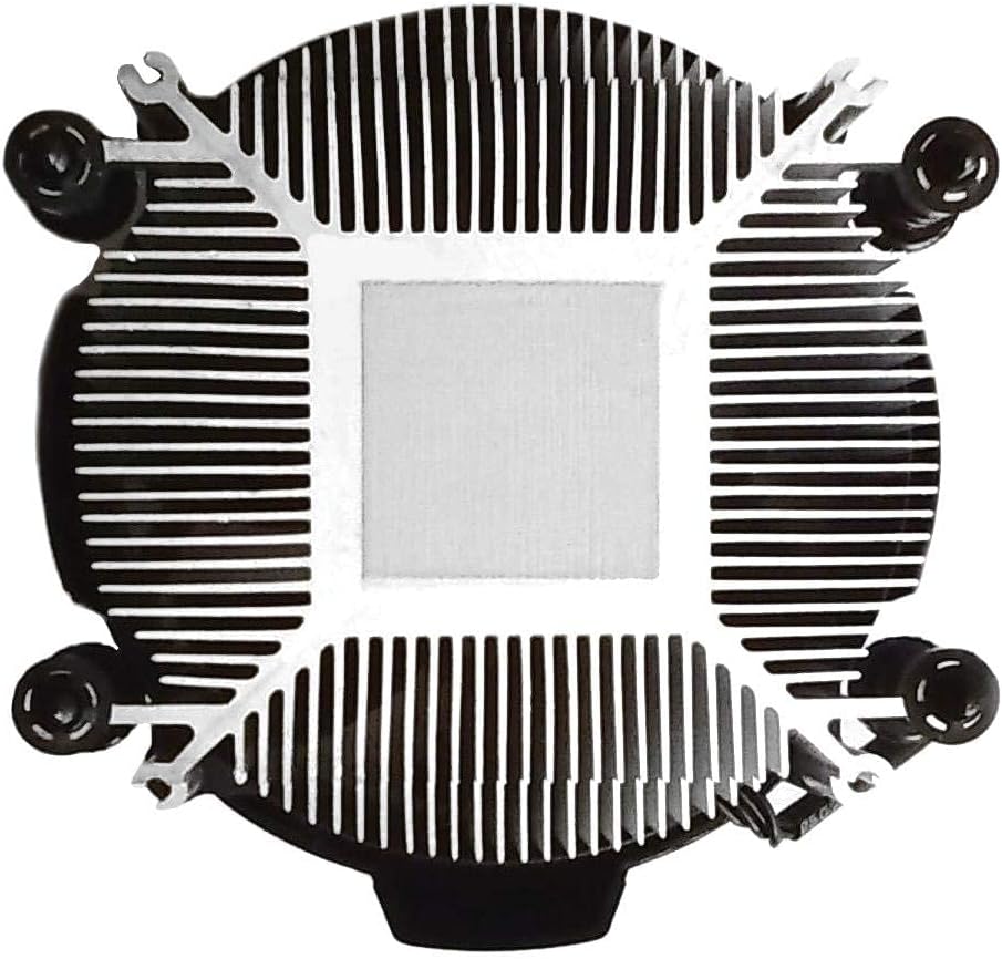 AMD Wraith Stealth Socket AM4 4-Pin Connector CPU Cooler with Aluminum Heatsink & 3.93-Inch Fan (Slim)