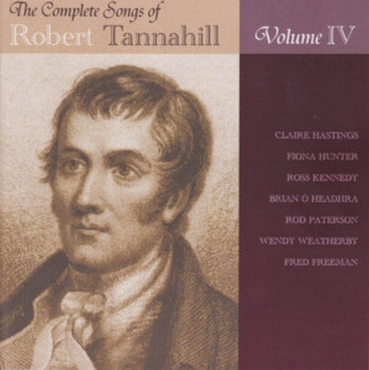 Complete Songs Of Robert Tannahill Vol. 4