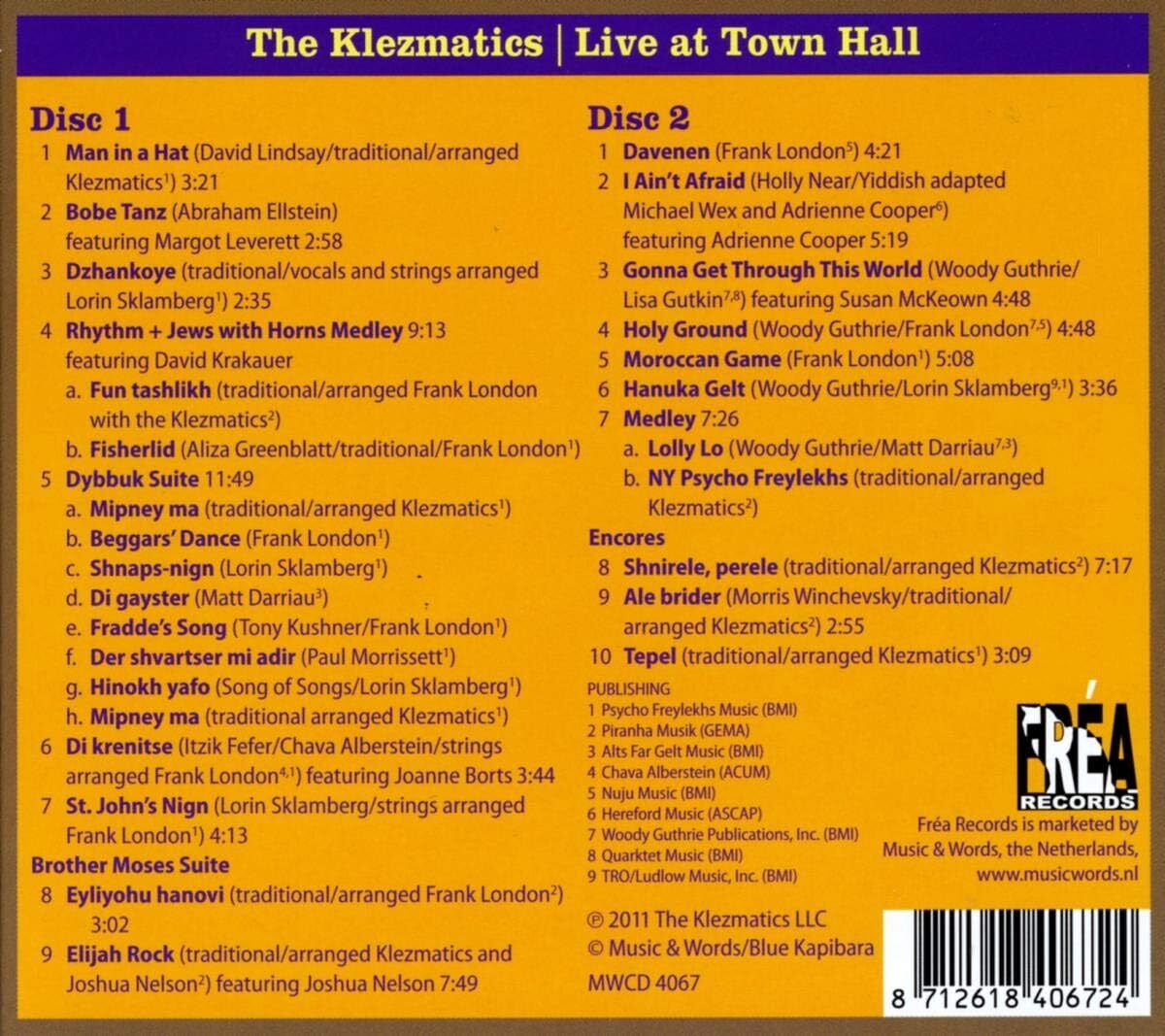 Live at Town Hall
