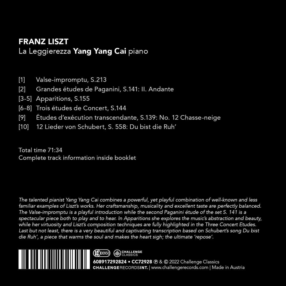 Franz Liszt: La Leggierezza