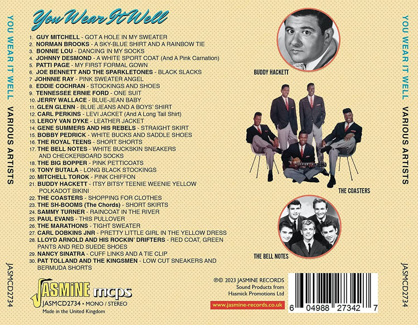 You Wear It Well: A Decade of All Dressed-up Pop, Rock 'N' Roll and Country Songs