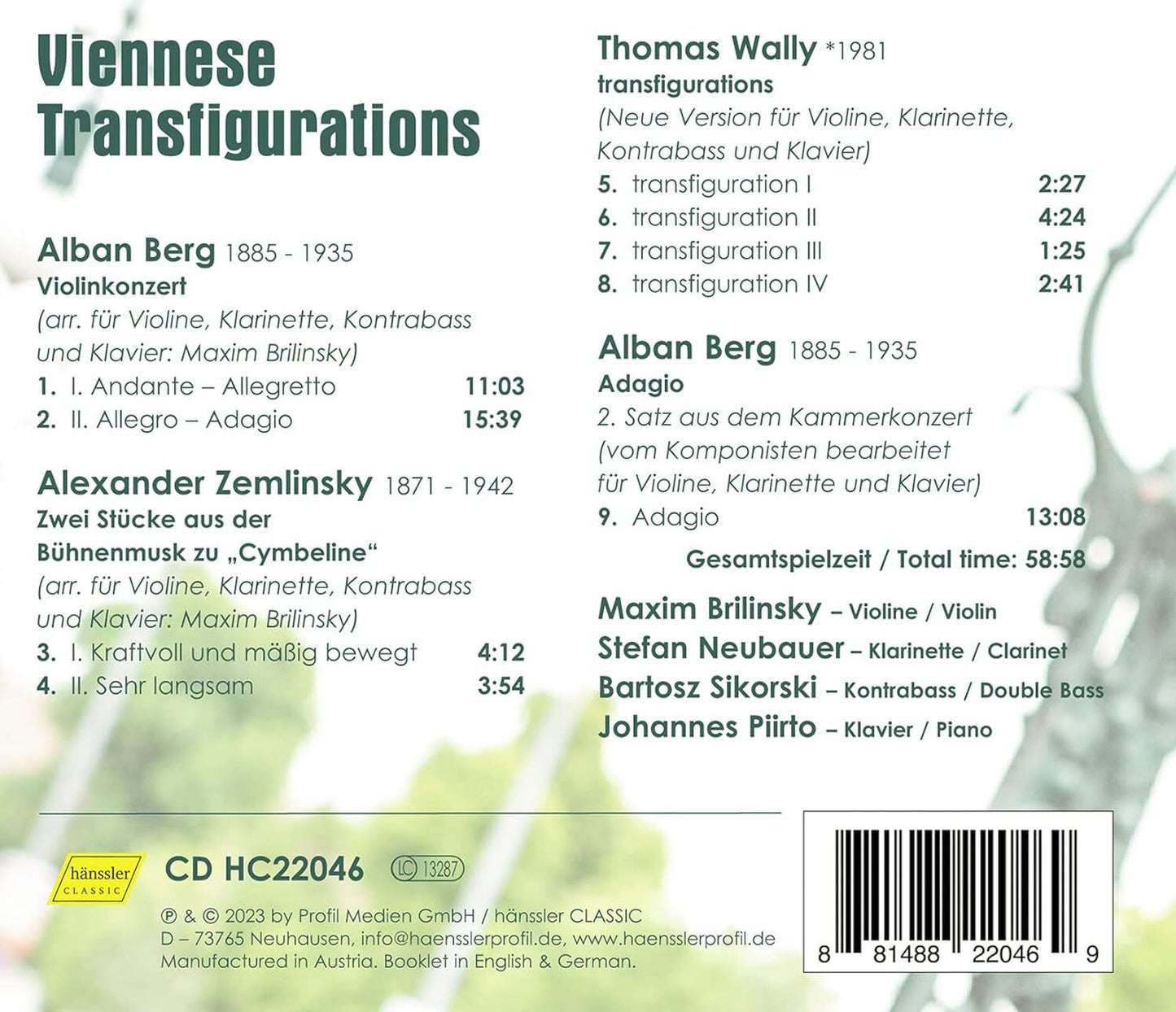 Viennese Transfigurations