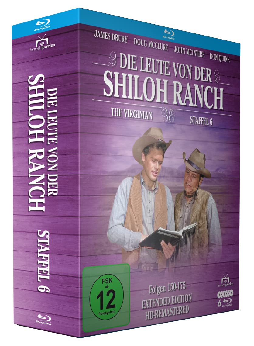 Die Leute von der Shiloh Ranch - Staffel 6 (HD-Remastered) (Fernsehjuwelen) (6 Blu-rays
