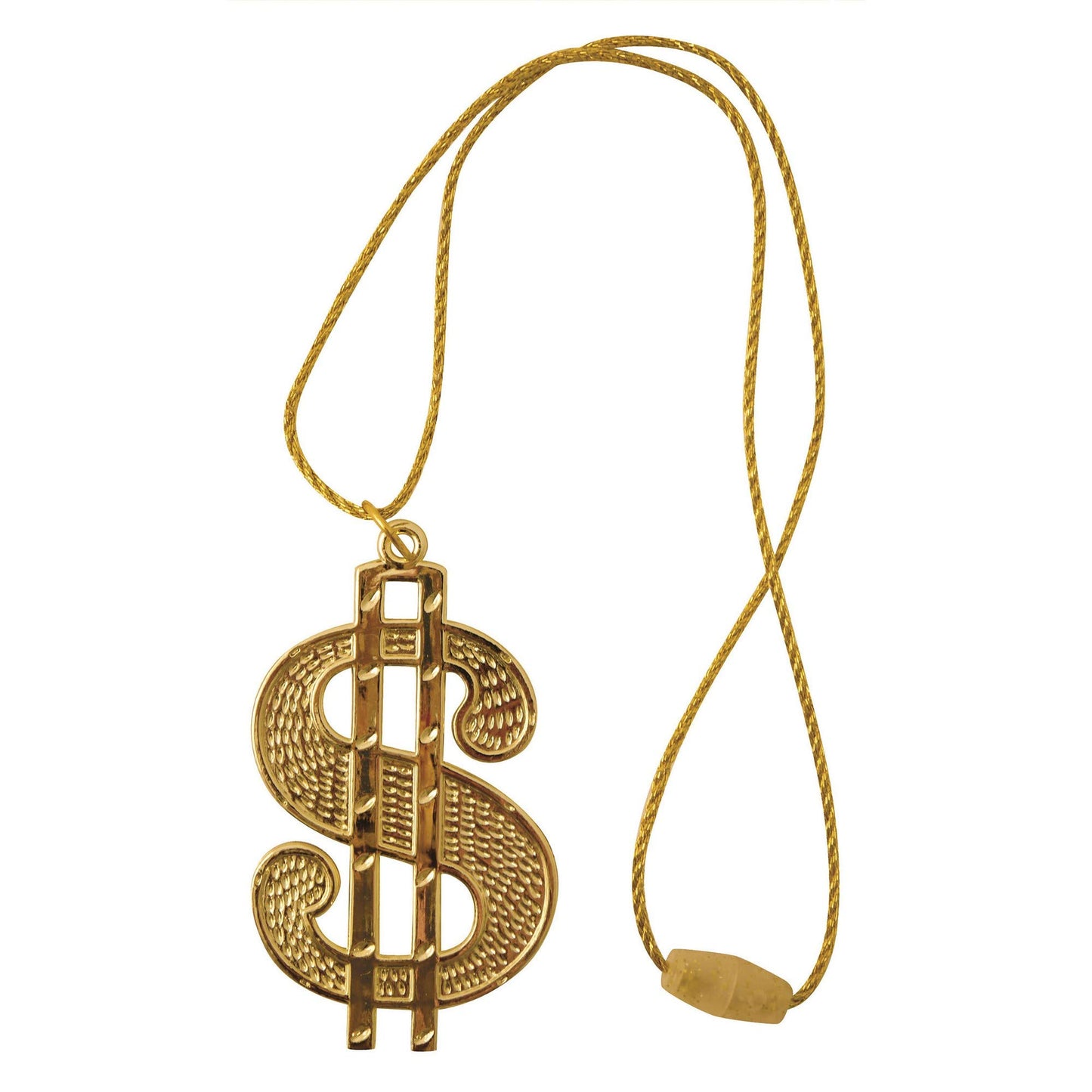Bristol Novelty BA510A Dollar Medallion | String Cord | Gold | 1pc, mens, One Size