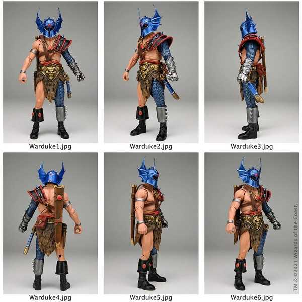 NECA- D&D Ultimate WARDUKE AF Estatuas, Multicolor, One Size (80450