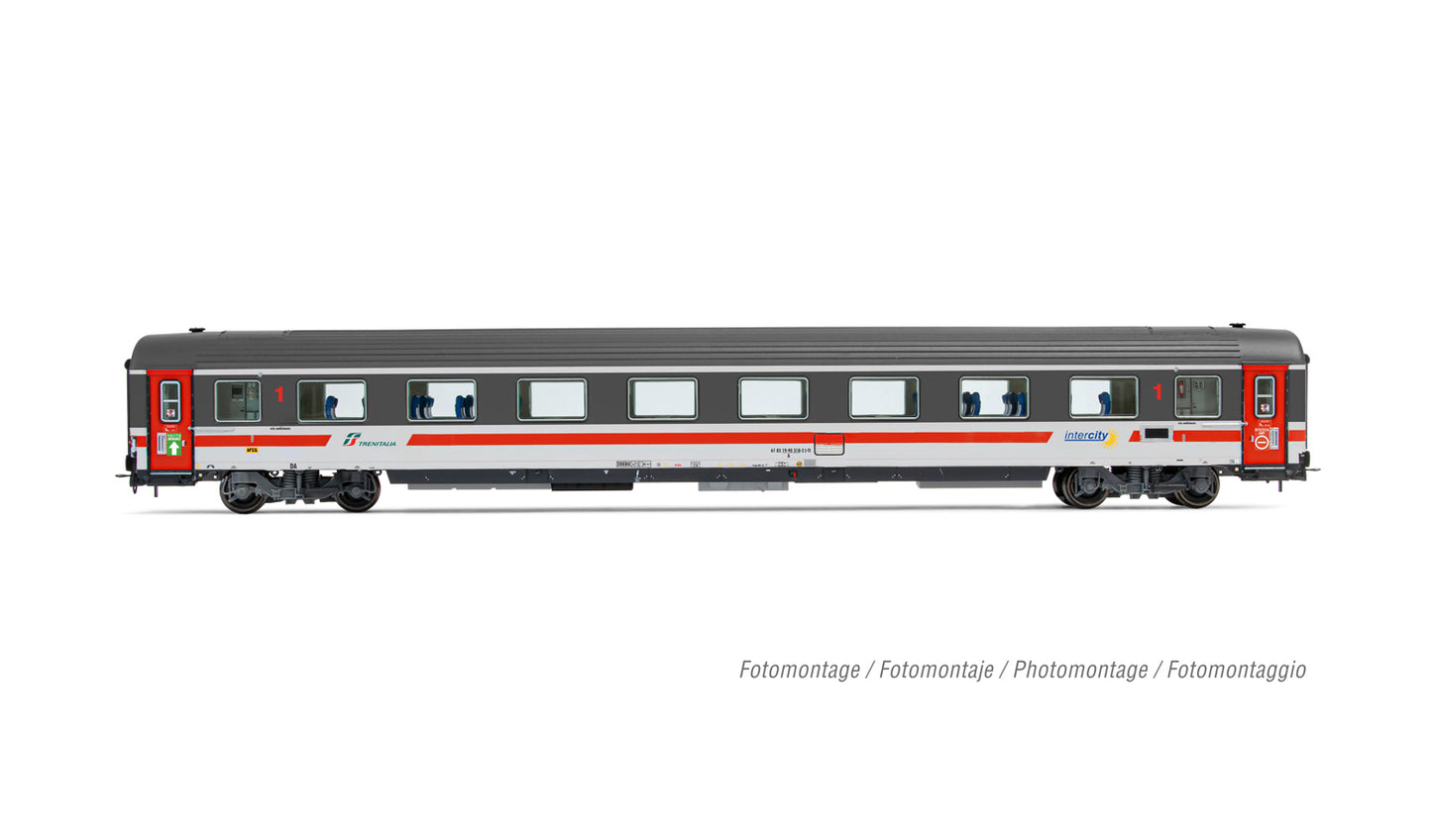 Rivarossi FS, 2-units pack Gran Confort 1985 open space, A (normal) + AH with handicap seats, XMPR livery, ep. V-VI
