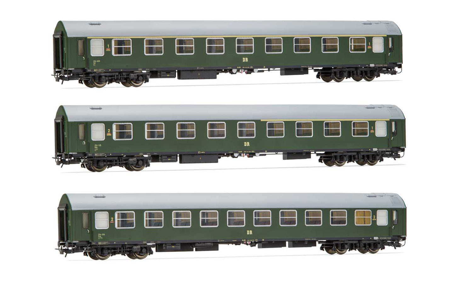 Rivarossi CIWL, Schlafwagen der Bauart MU, matriculated in the fleet of the DB, period IV