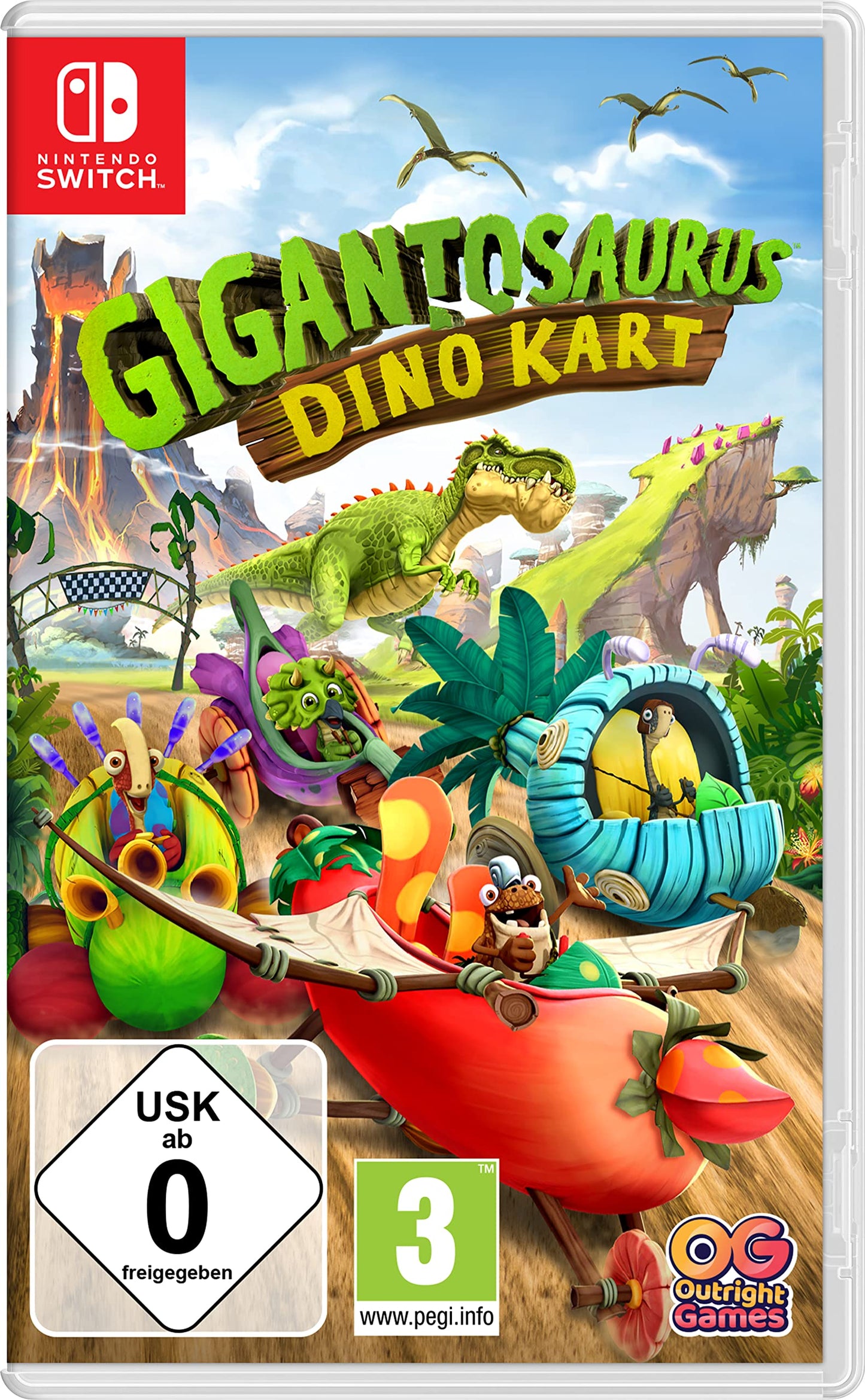 Gigantosaurus: Dino Kart - Nintendo Switch Standard