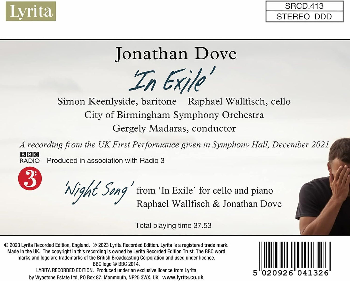Jonathan Dove: In Exile
