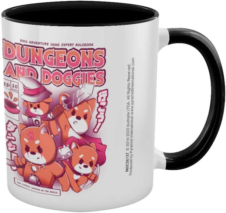 Ilustrata Dungeons And Doggies Unisexe Mug multicolore Céramique