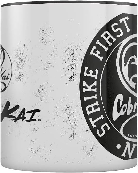 Cobra Kai Tasse Emblem Black