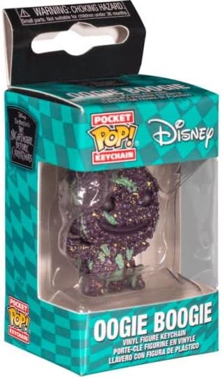 Funko POP! Keychain: Disney the Nightmare Before Christmas - Oogie Boogie - (bugs) Novelty Keyring - Collectable Mini Figure - Stocking Filler - Gift Idea - Official Merchandise - Movies Fans
