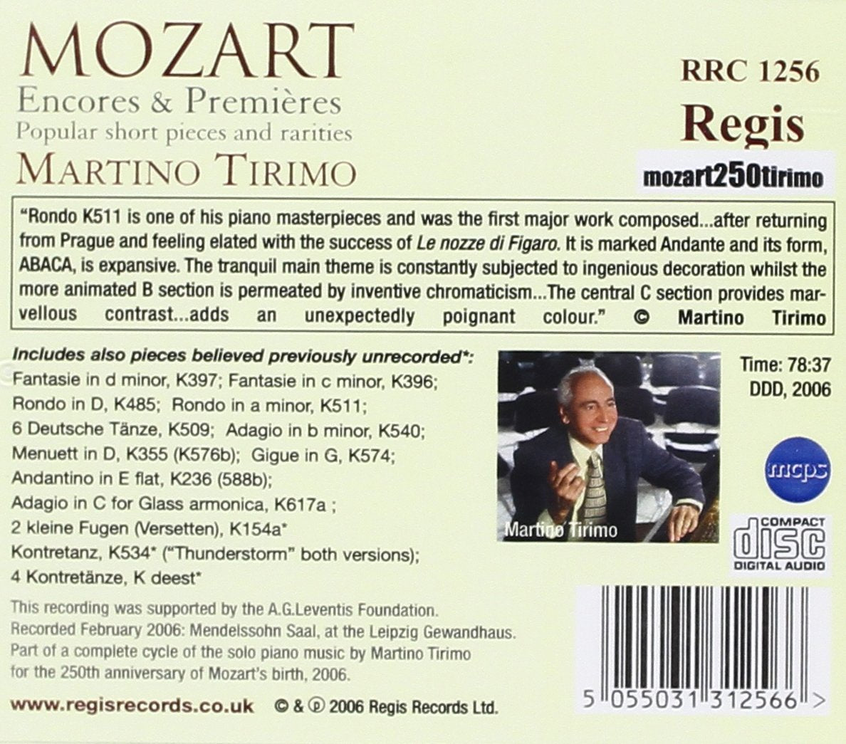 Mozart Encores
