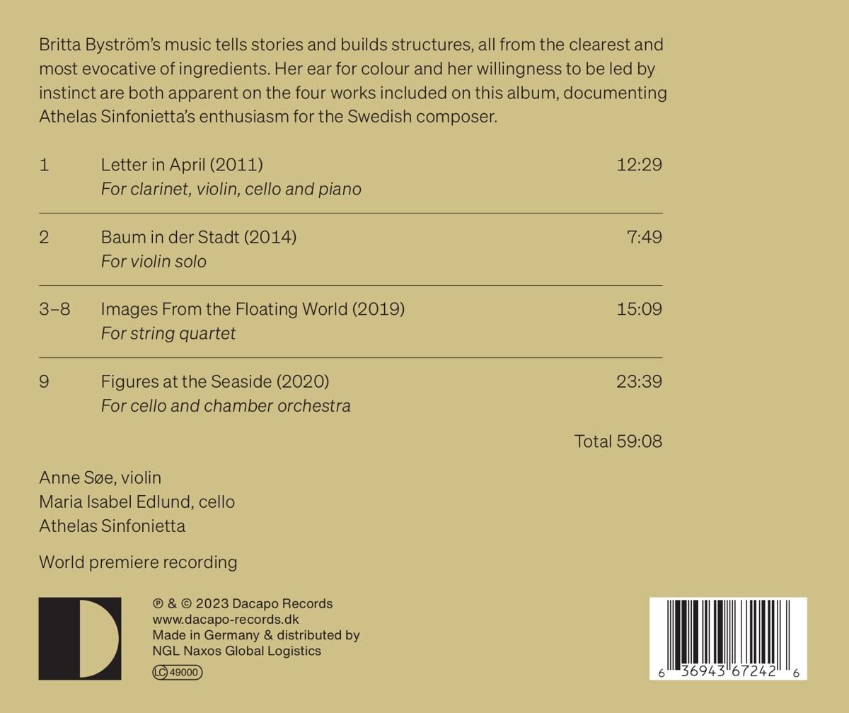 Britta Byström: Letter in April