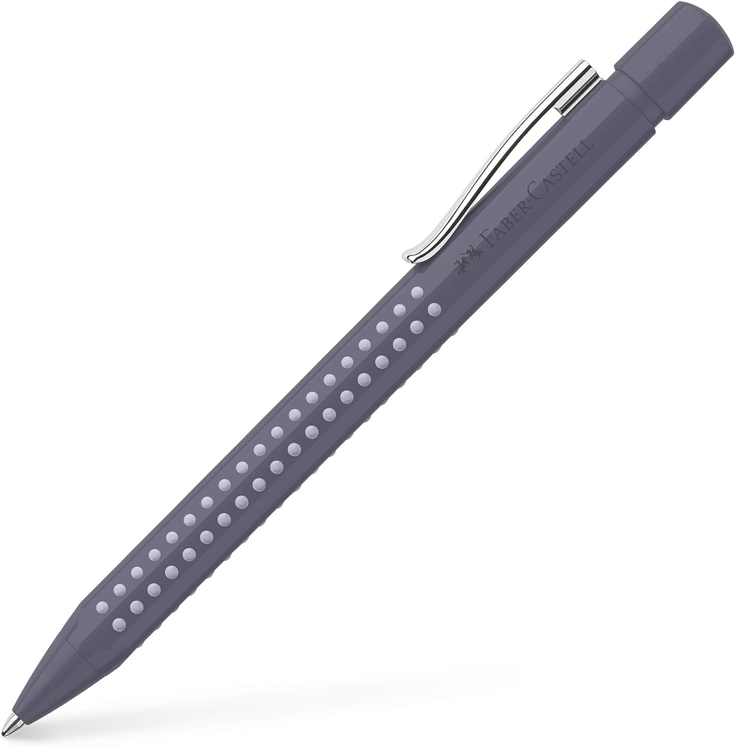 Faber-Castell Fountain pen M/Ballpoint pen set Grip 2010 dapple gray Grey SET