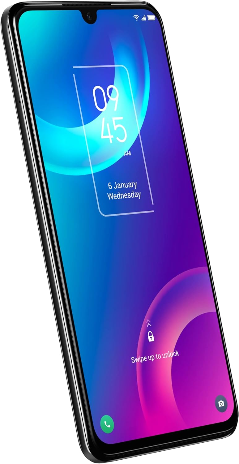 TCL 30 - Smartphone 64GB, 4GB RAM, Dual Sim, Techno Black