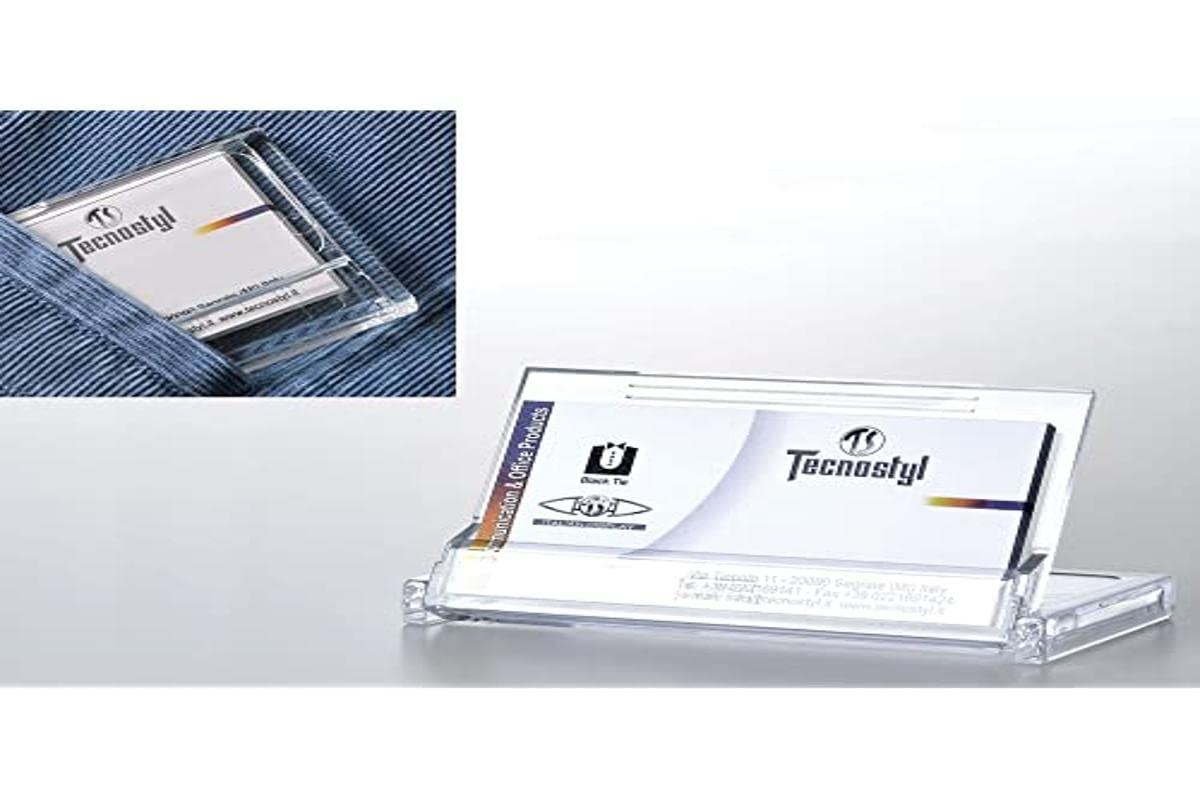 Tecnostyl bch03 Business Card Holder Transparent
