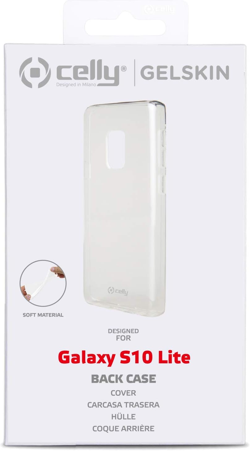 MOVIL Back Cover Cell Gelskin Transparent Case for Samsung Note 10 Lite