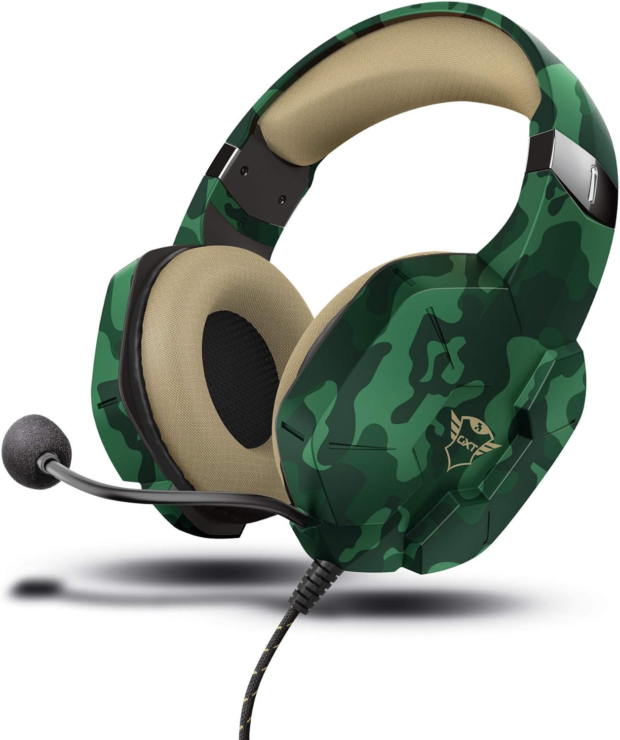 Gxt323C Carus Headset Jungle Camo